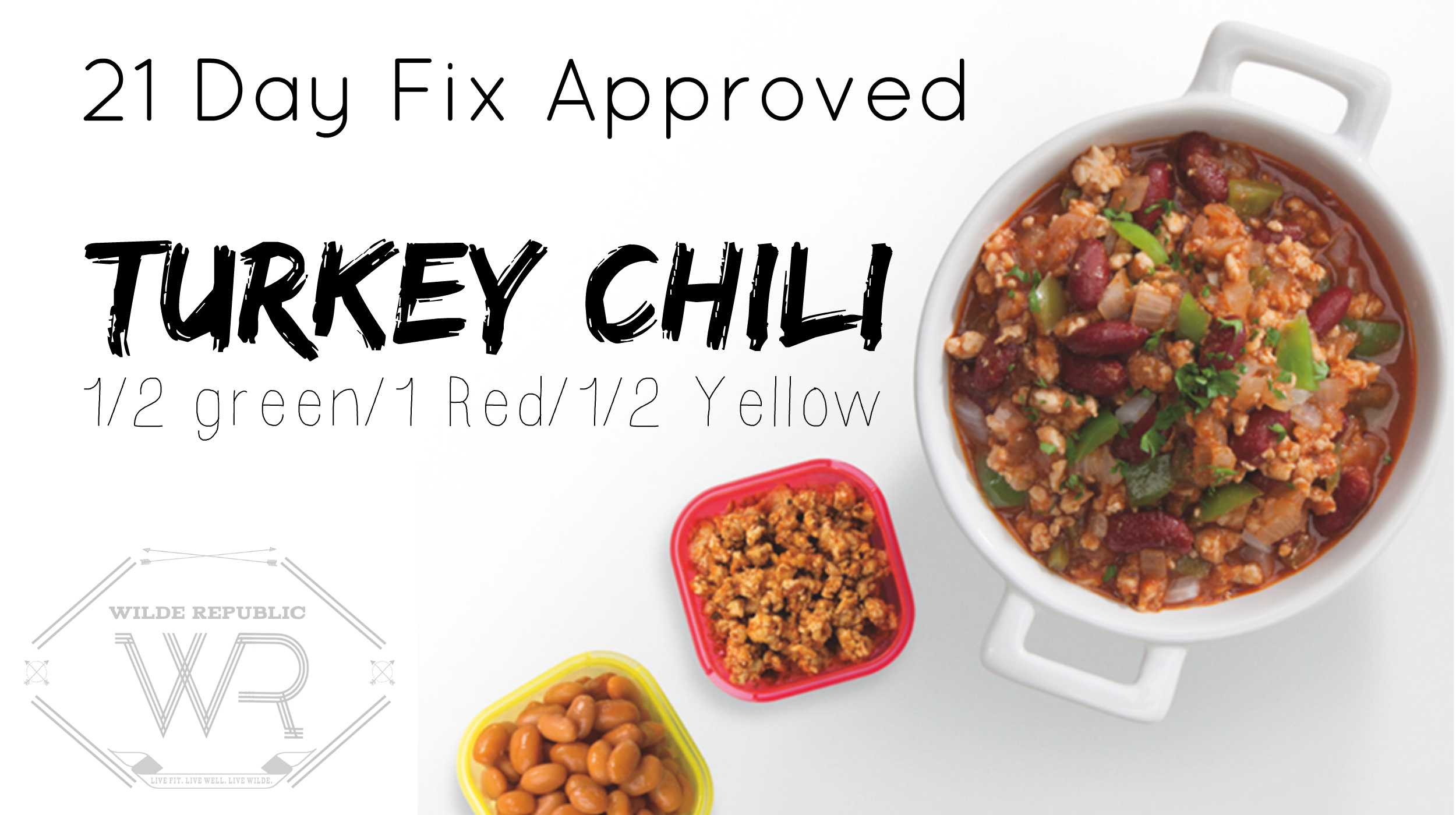 21 Day Fix Approved Turkey Chili: Household Staple